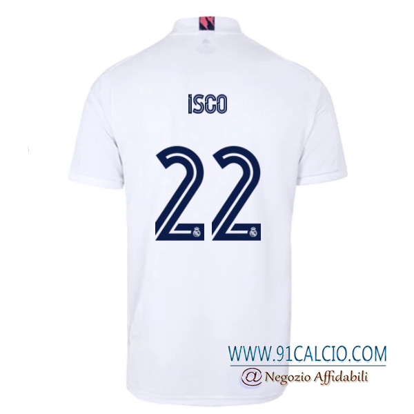 Maglia Calcio Real Madrid (ISCO 22) Prima 2020 2021 | 91calcio