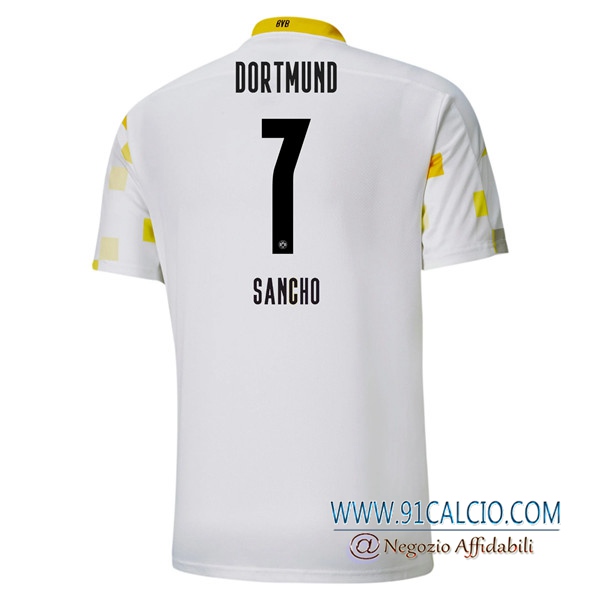 Maglia Calcio Dortmund BVB (SANCHO 7) Terza 2020 2021 | 91calcio