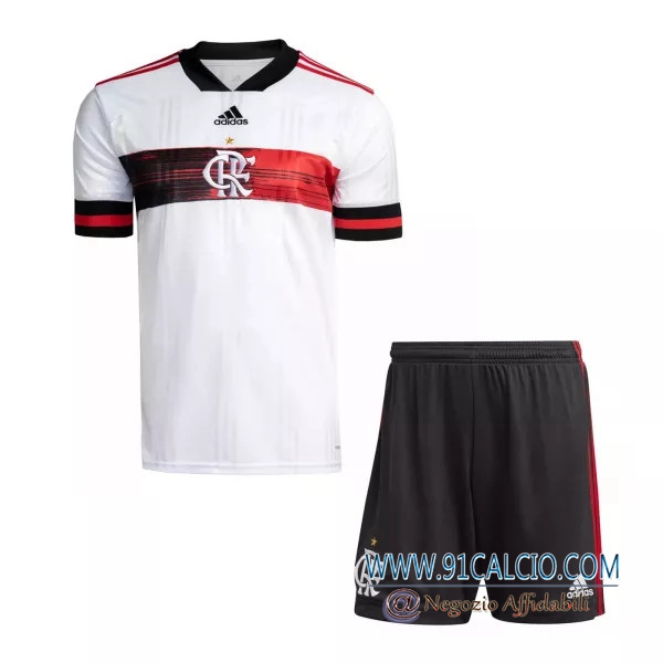 Maglie Calcio Flamengo Bambino Seconda 2020 2021