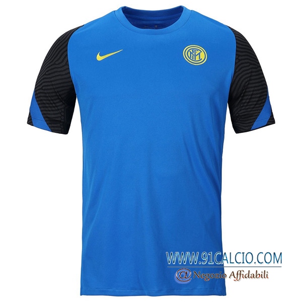 T Shirt Allenamento Inter Milan Blu 2020 2021