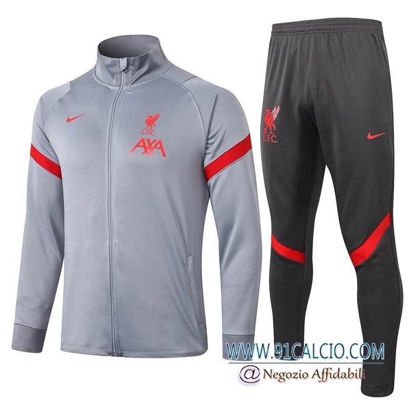 PARTAS Maglia Manica Lunga Liverpool Football Tuta da Allenamento for Adulti Sportivo Tuta Calcio Regalo Ufficiale Jacket /& Pants