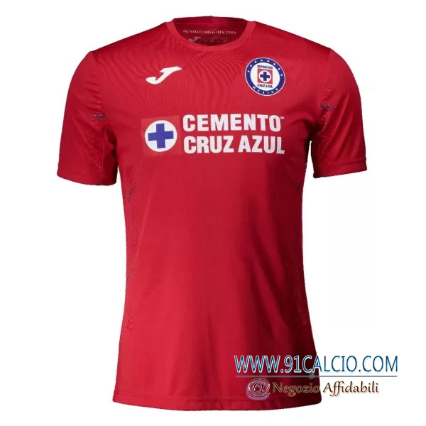 Maglie Calcio Cruz Azul Portiere Rosso 2020 2021
