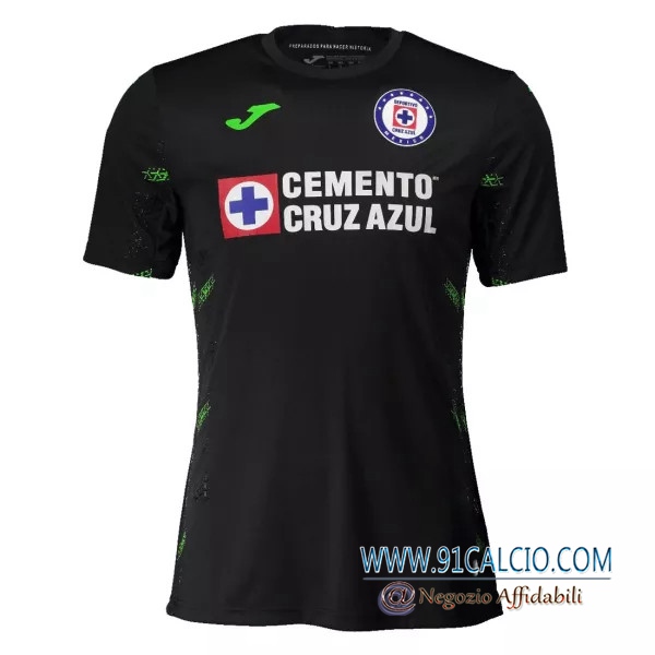Maglie Calcio Cruz Azul Portiere Nero 2020 2021