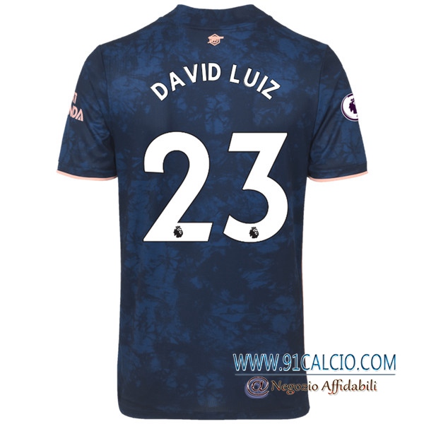 Maglia Calcio Arsenal (David Luiz 23) Terza 2020 2021 | 91calcio