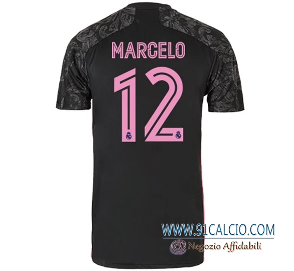 Maglia Calcio Real Madrid (MARCELO 12) Terza 2020 2021 | 91calcio