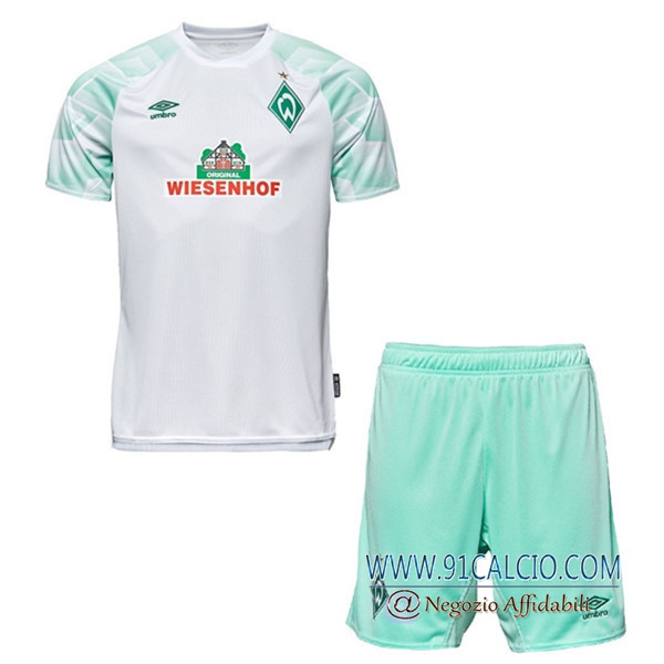 Maglie Calcio Werder Bremen Bambino Seconda 2020 2021