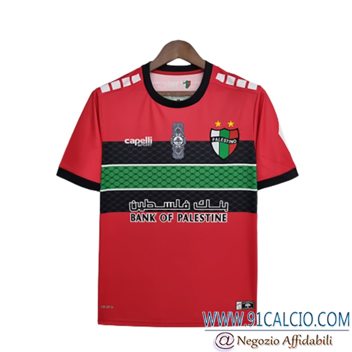 Maglie Calcio Palestino Rosso 2022/2023