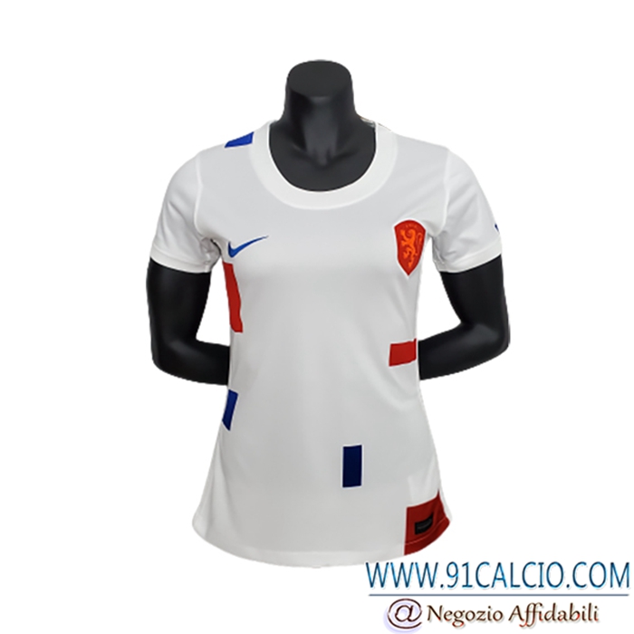 Maglie Calcio Paesi Bassi Donna Seconda 2022/2023