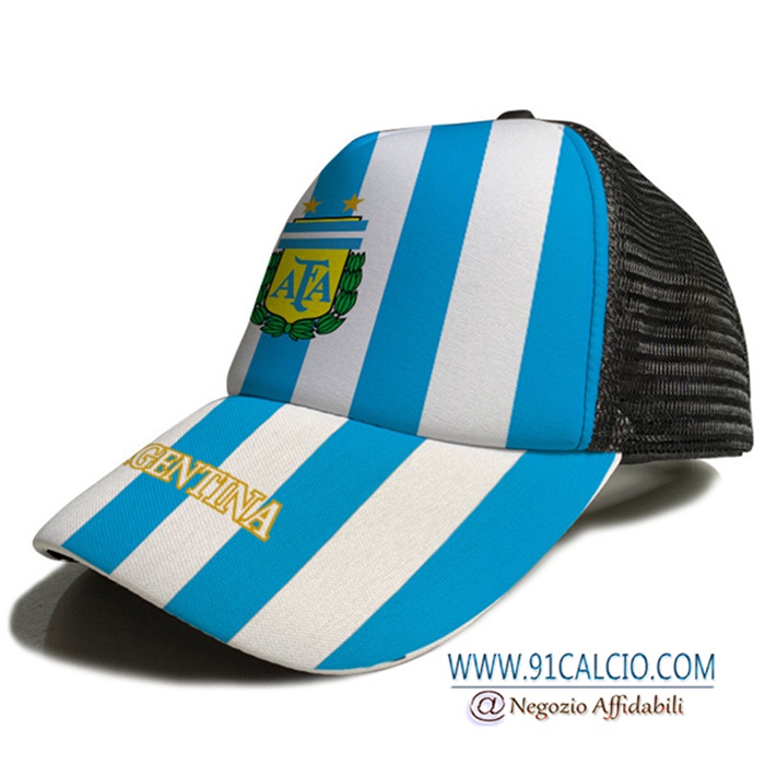 Cappello Da Calcio Argentina Bianco/Blu 2023