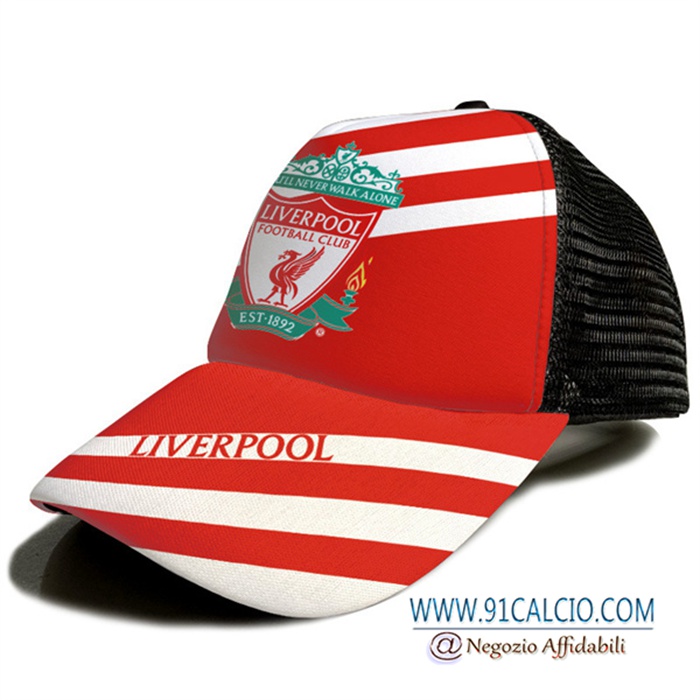 Cappello Da Calcio FC Liverpool Rosso 2023
