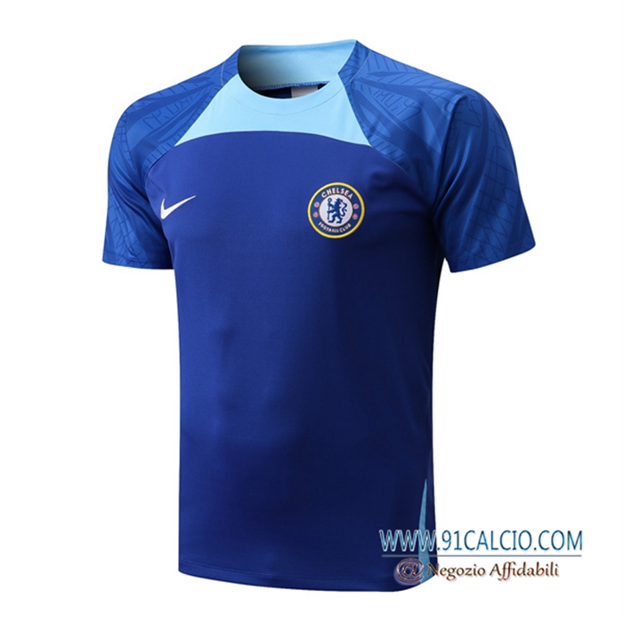 T Shirt Allenamento FC Chelsea Blu 2022/2023