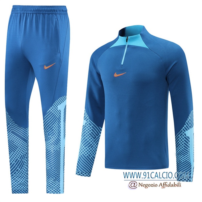Insieme Tuta Calcio Nike Blu 2022/2023 -02