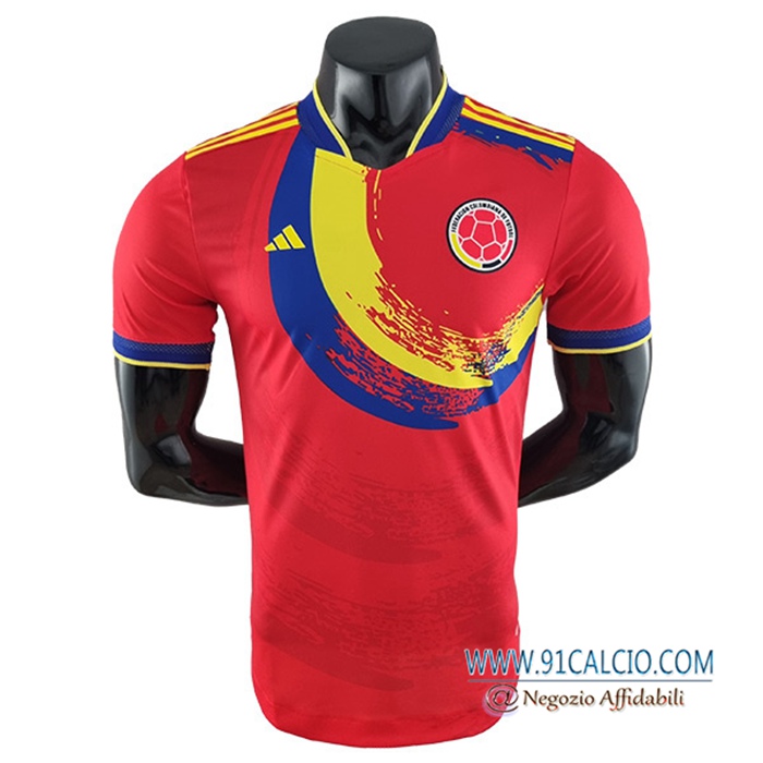 Maglie Calcio Colombia Special Edition Rosso Coppa Del Mondo 2022
