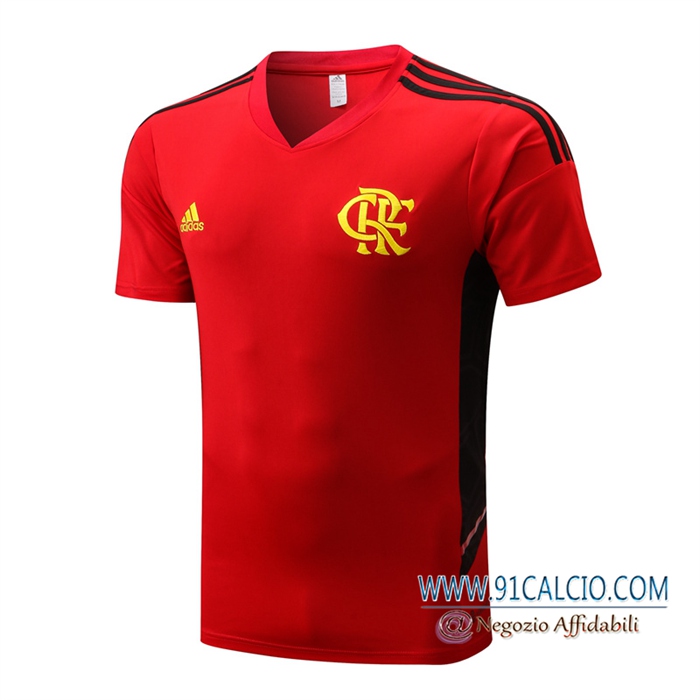 T Shirt Allenamento Flamengo Rosso 2022/2023