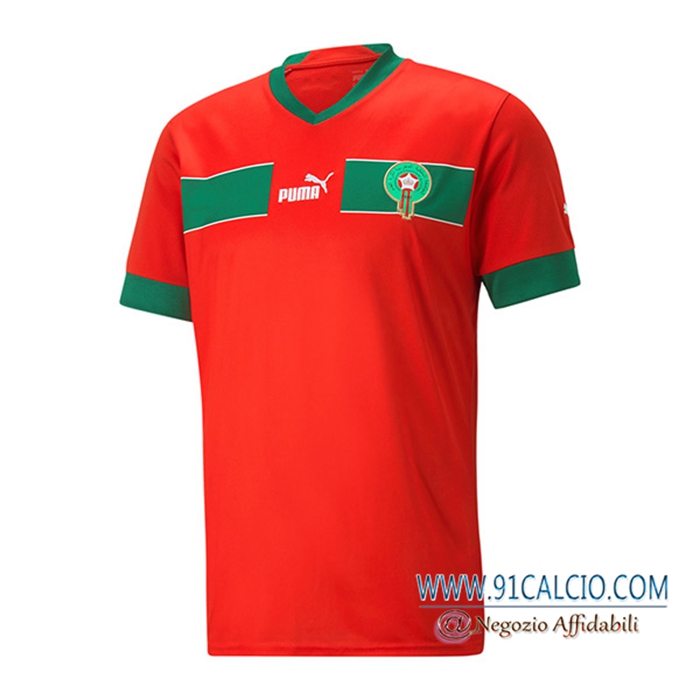 Nuovo Maglia Nazionale Marocco Prima 2022/2023