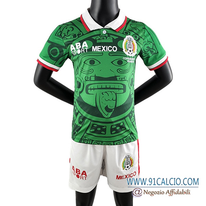 Maglie Calcio Messico Retro Bambino Prima 1998