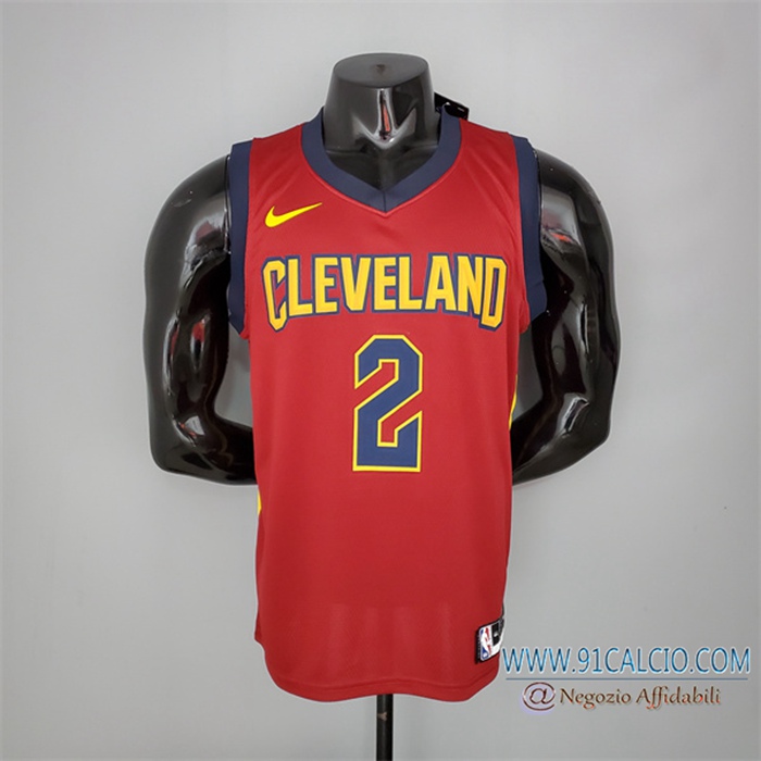 Maglia Cleveland Cavaliers (IrVing #2) 2017 Vin Rosso