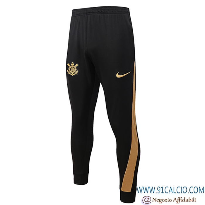 Pantaloni Da Allenamento Corinthians Nero 2022/2023 Pantaloni Da Allenamento Corinthians Nero 2022/2023