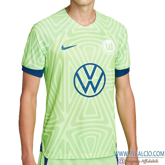 Nuova Maglie Calcio Vfl Wolfsburg Prima 2022/2023