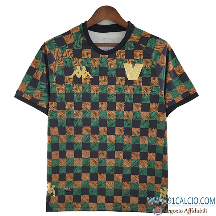 T Shirt Allenamento Venezia FC Giallo 2022/2023 T Shirt Allenamento Venezia FC Giallo 2022/2023