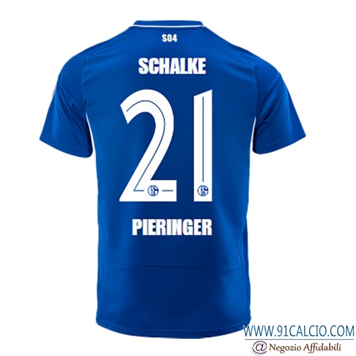 Maglie Calcio Schalke 04 (PIERINGER #21) 2022/23 Prima
