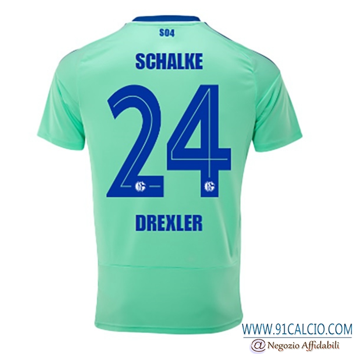 Maglie Calcio Schalke 04 (DREXLER #24) 2022/23 Terza