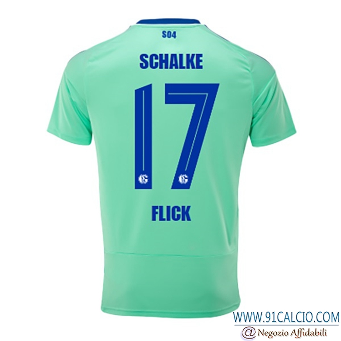 Maglie Calcio Schalke 04 (FLICK #17) 2022/23 Terza
