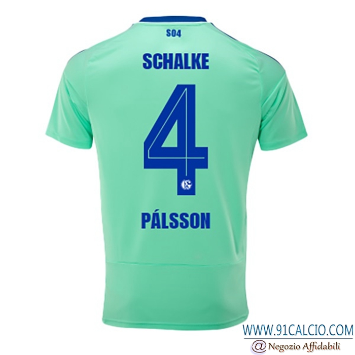 Maglie Calcio Schalke 04 (PÁLSSON #4) 2022/23 Terza