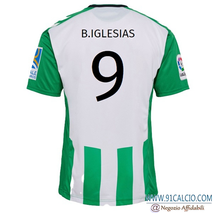 Maglie Calcio Real Betis (B.IGLESIAS #9) 2022/23 Prima