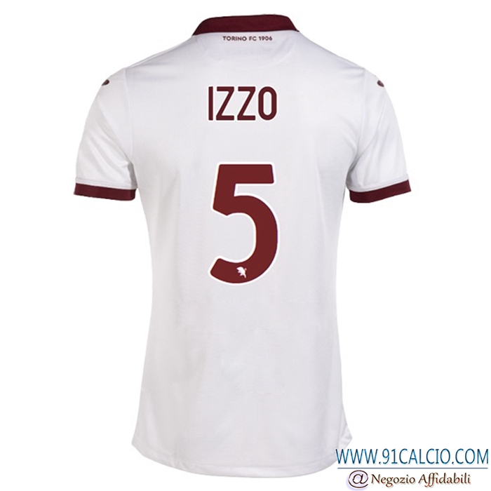 Maglie Calcio Torino (IZZO #5) 2022/23 Seconda