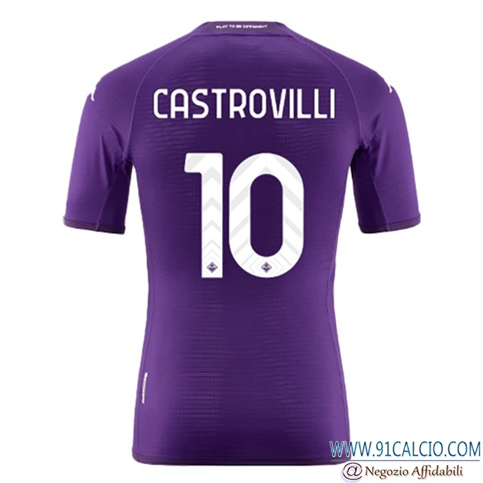 Maglie Calcio ACF Fiorentina (CASTROVILLI #10) 2022/23 Prima