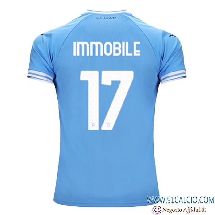 Maglie Calcio SS Lazio (IMMOBILE #17) 2022/23 Prima