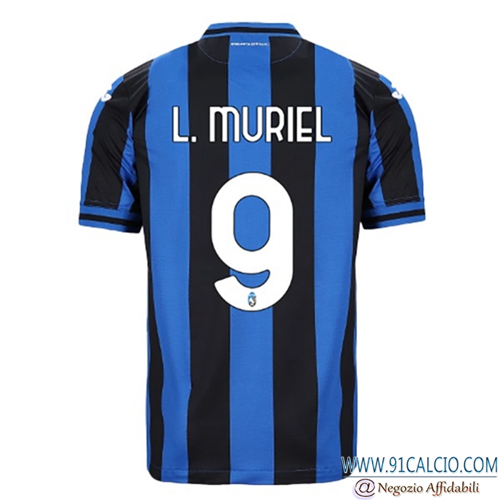 Maglie Calcio Atalanta (L.MURIEL #9) 2022/23 Prima