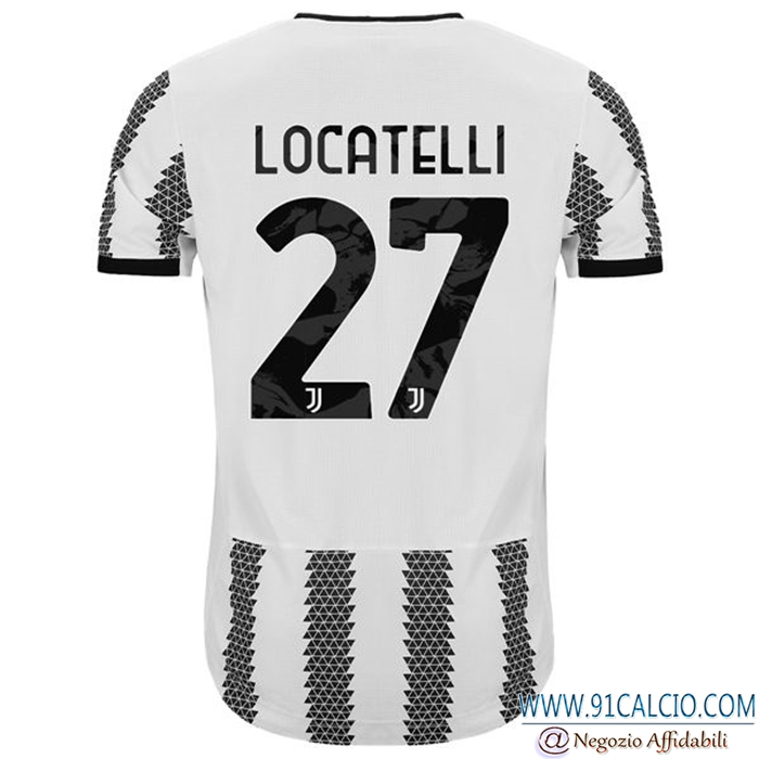 Maglie Calcio Juventus (LOCATELLI #27) 2022/23 Prima