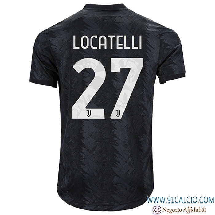Maglie Calcio Juventus (LOCATELLI #27) 2022/23 Seconda