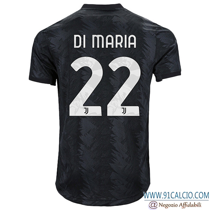 Maglie Calcio Juventus (DI MARIA #22) 2022/23 Seconda