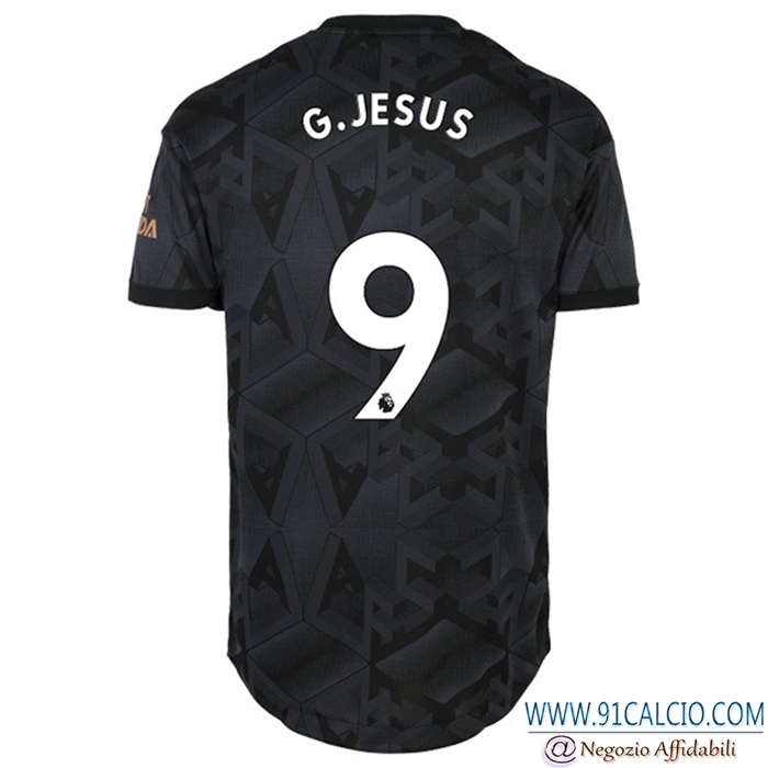 Maglie Calcio Arsenal (G.JESUS #9) 2022/23 Seconda