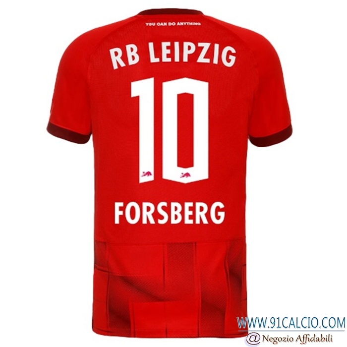 Maglie Calcio RB Leipzig (FORSBERG #10) 2022/23 Seconda