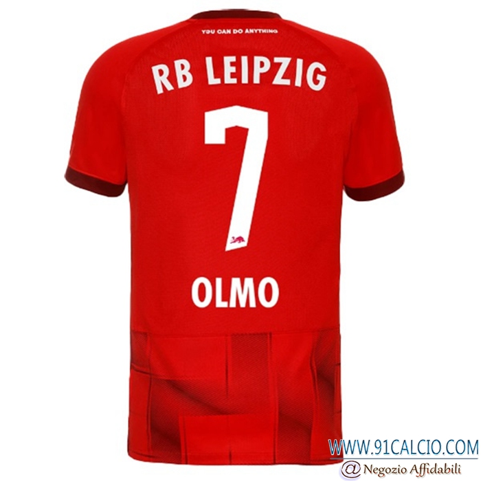 Maglie Calcio RB Leipzig (OLMO #7) 2022/23 Seconda