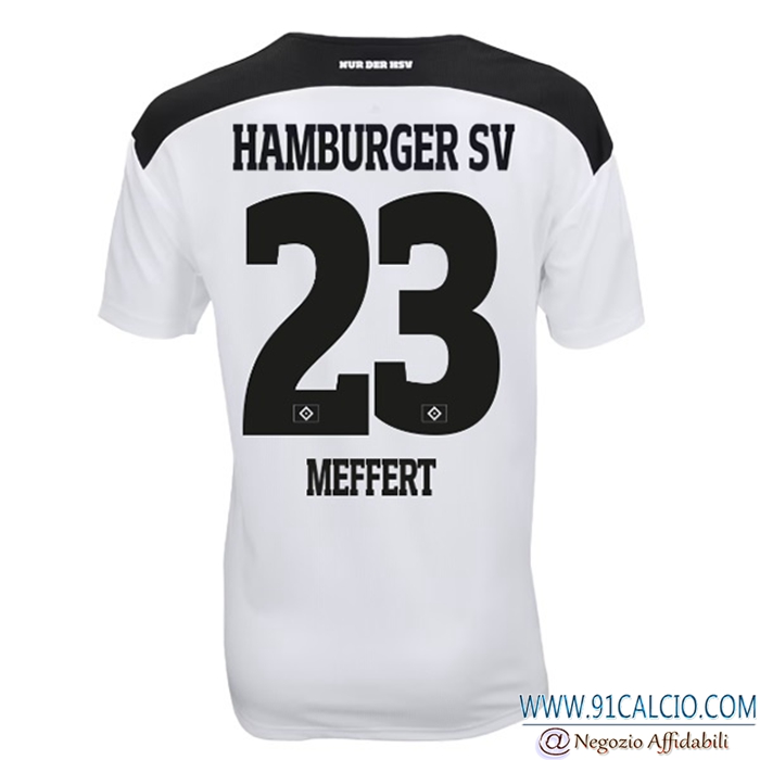 Maglie Calcio HSV Hamburg (MEFFERT #23) 2022/23 Prima