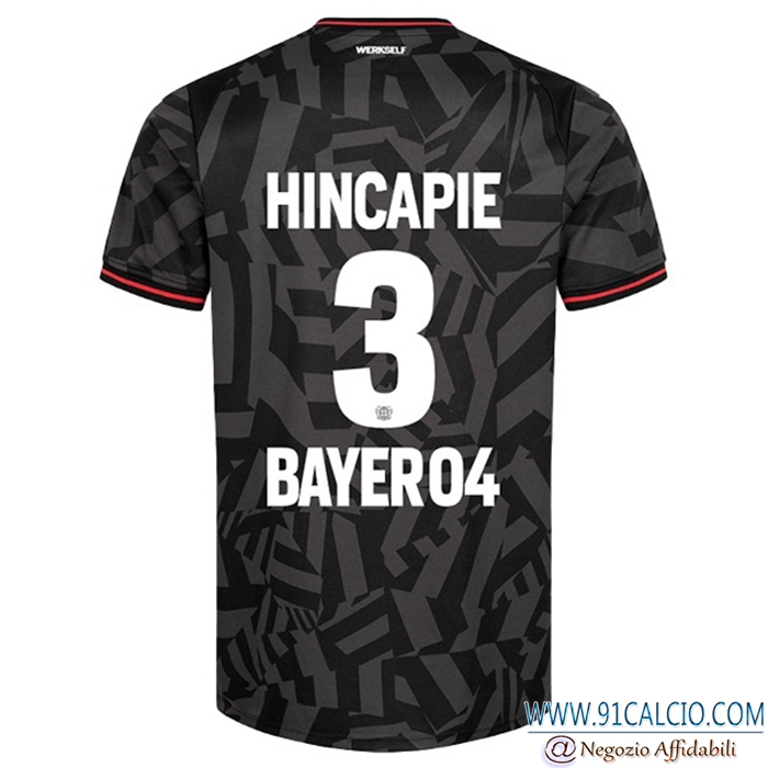 Maglie Calcio Leverkusen (HINCAPIE #3) 2022/23 Seconda