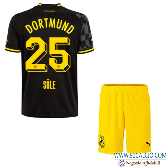 Maglie Calcio Dortmund BVB (SÜLE #25) Bambino Seconda 2022/23