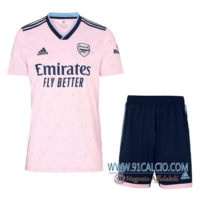 Kit Maglia Arsenal Terza + Pantaloncini 2022/2023