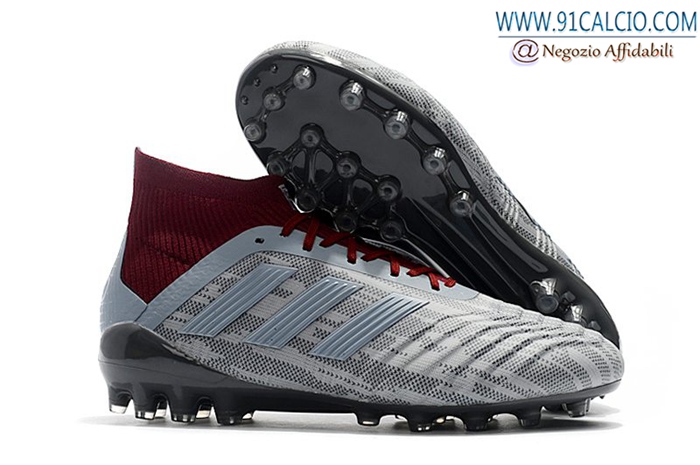 Adidas Scarpe Da Calcio Predator 18.1 AG Grigio