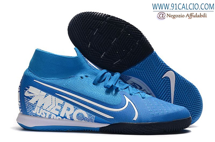 Nike Scarpe Da Calcio Mercurial Superfly 7 Elite MDS IC Blu