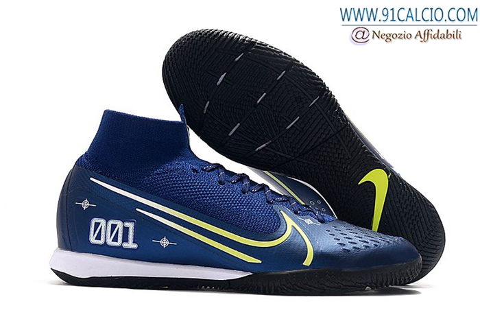 Nike Scarpe Da Calcio Mercurial Superfly 7 Elite MDS IC blu navy