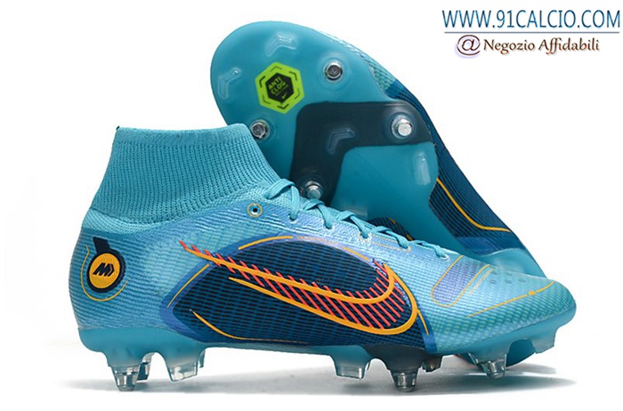 Nike Scarpe Da Calcio Mercurial Superfly 8 Elite SG Blu