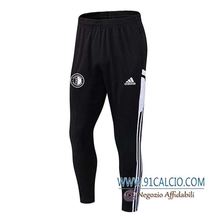Pantaloni Da Allenamento Feyenoord Nero 2022/2023 Pantaloni Da Allenamento Feyenoord Nero 2022/2023