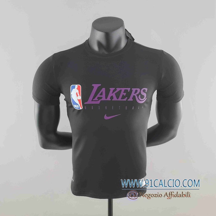 NBA Los Angeles Lakers T-Shirt Nero #K000222