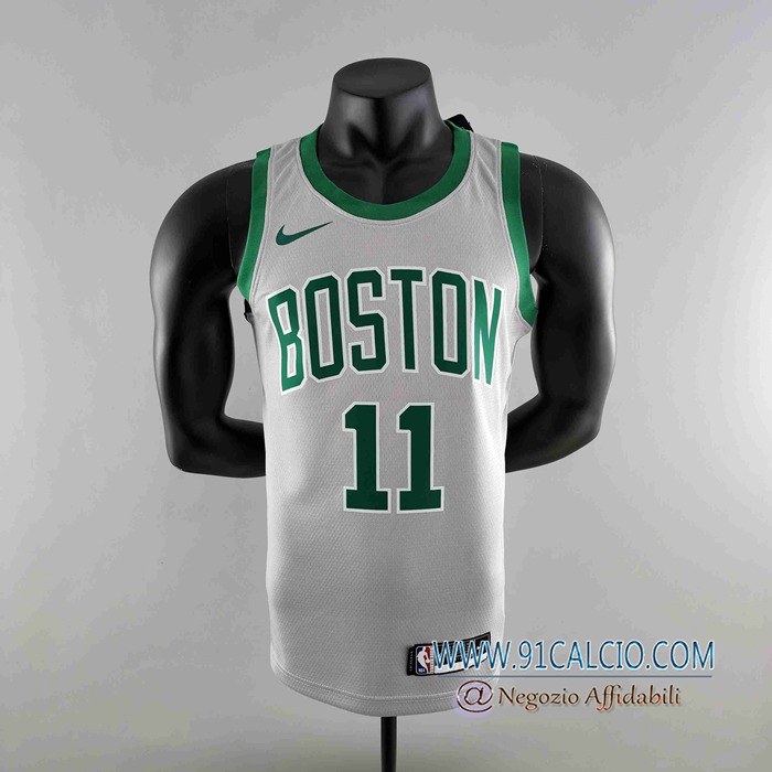 Maglia Boston Celtics (IRVING #11) Grigio